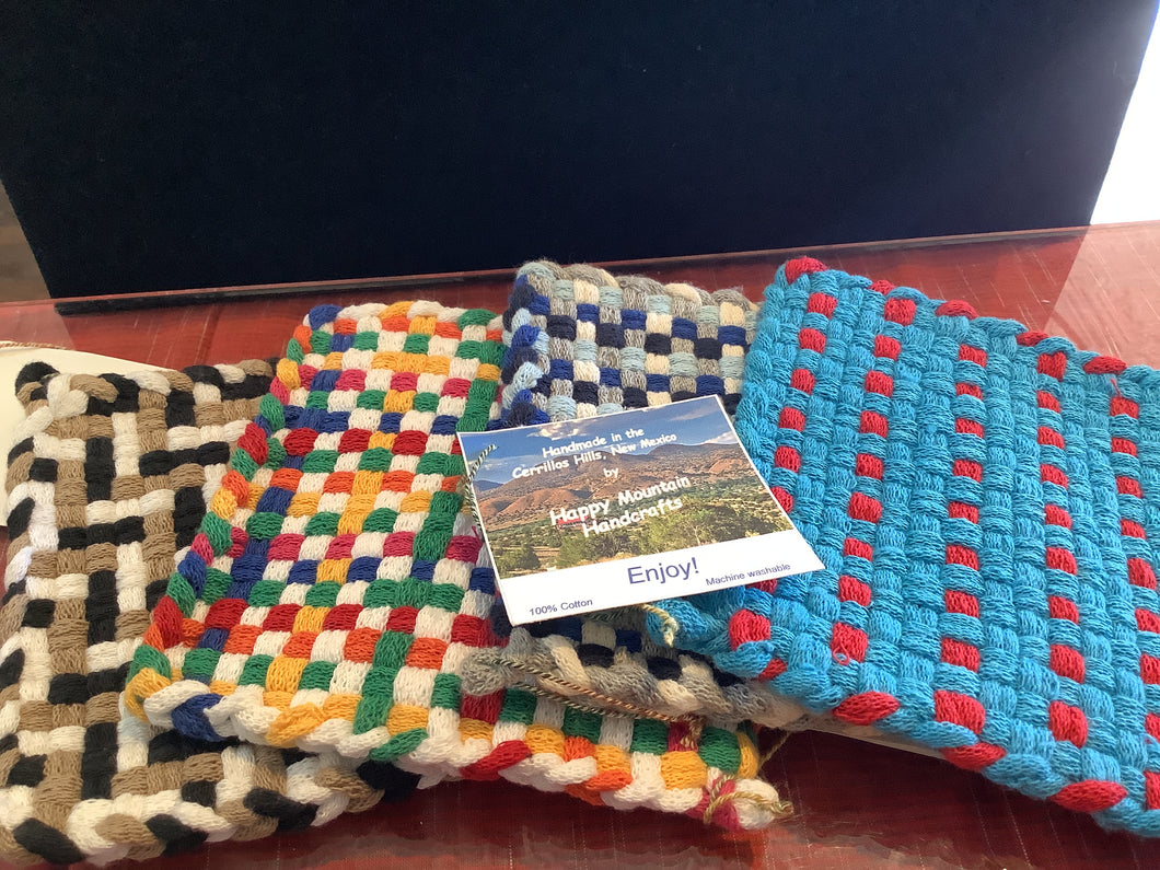 Happy Mountain Handcrafts Knit Trivet JM8