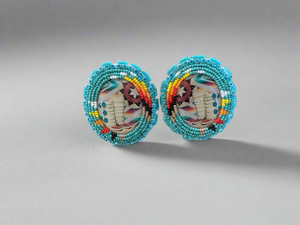 RAG1 Beaded earrings