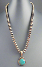 FL15 Kingman Turquoise Navajo Pearls Necklace