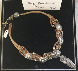 Mary & Doug Hancock 90's choker BB50 - Choker - Cerrillos Station | Fine Art Gallery, Native American Jewelry & Shop