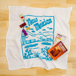 Kei & Molly tea towel - Towels - Cerrillos Station | Fine Art Gallery, Native American Jewelry & Shop