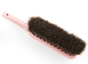 Andree Jardin Hand Brush Light Pink Horsehair Vintage 1950 KTF4 - brush - Cerrillos Station | Fine Art Gallery, Native American Jewelry & Shop