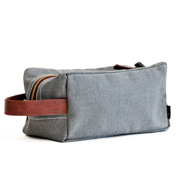 Recycled Canvas Dopp Travel Case, By Maika - Bags - Cerrillos Station | Fine Art Gallery, Native American Jewelry & Shop