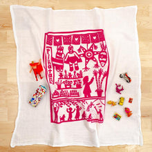 Kei & Molly tea towel - Towels - Cerrillos Station | Fine Art Gallery, Native American Jewelry & Shop