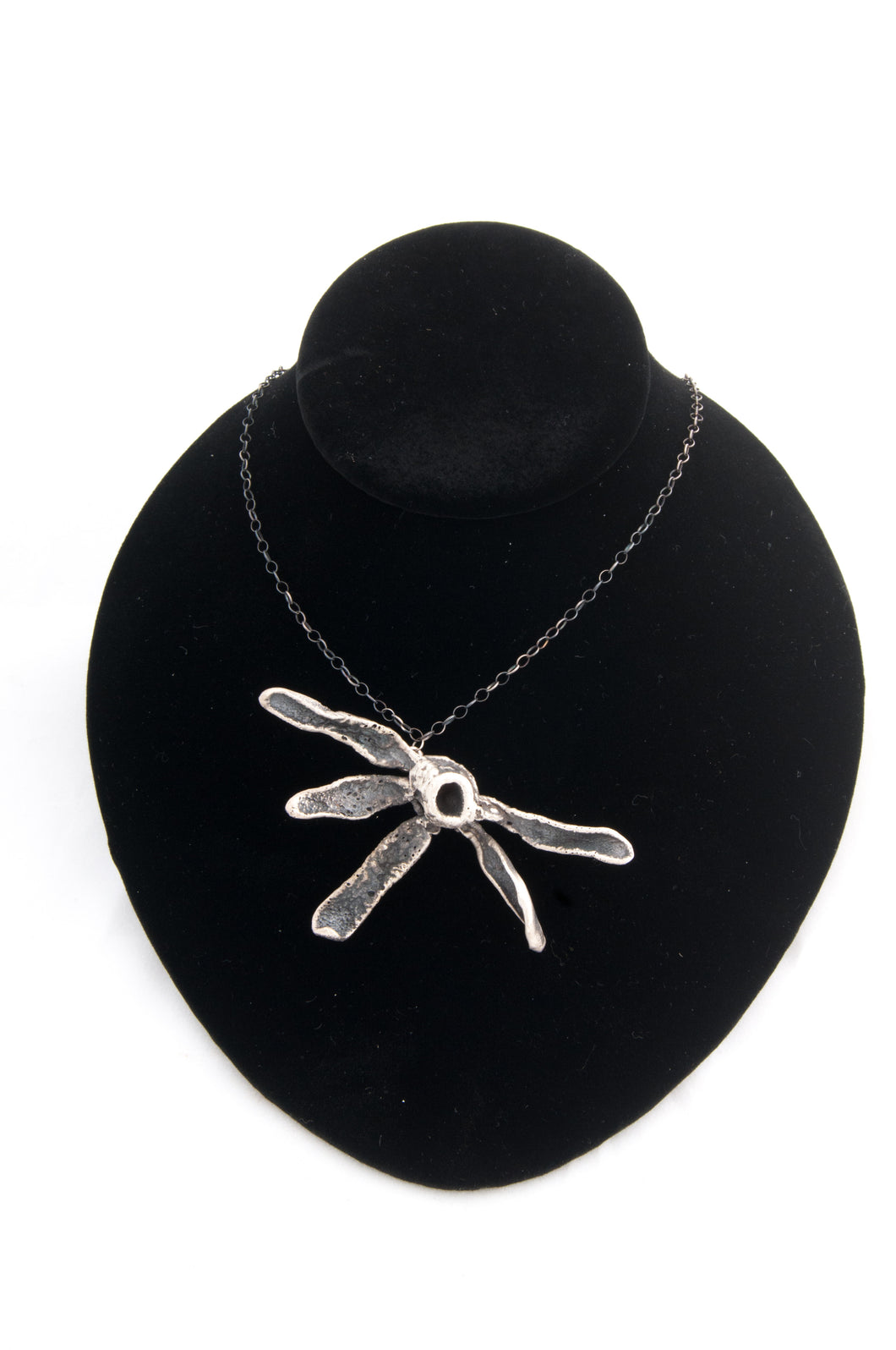 5 Petal Flower LS16 - Necklaces - Cerrillos Station | Fine Art Gallery, Native American Jewelry & Shop