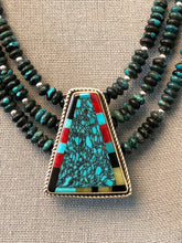 BBJT8 - Turquoise Necklace - Necklaces - Cerrillos Station | Fine Art Gallery, Native American Jewelry & Shop