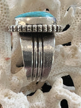 FL21 Turquoise  SS Ring Size 8.5