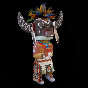 Ahote Corn Dancer Kachina ART-BAR-PK3 - Poleyestewa Kachina - Cerrillos Station | Fine Art Gallery, Native American Jewelry & Shop