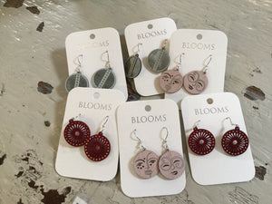 woodcutts wc1 blooms earrings - Earrings - Cerrillos Station | Fine Art Gallery, Native American Jewelry & Shop