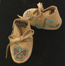 Beaded Baby Moccasins - Beaded work - Cerrillos Station | Fine Art Gallery, Native American Jewelry & Shop