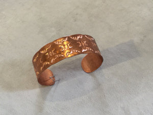 TL22 Copper bracelet /cuff