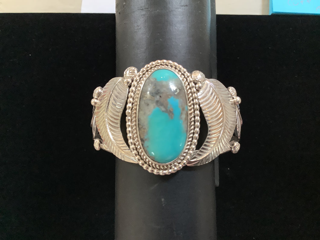FF6 Sterling Silver Turquoise Bracelet
