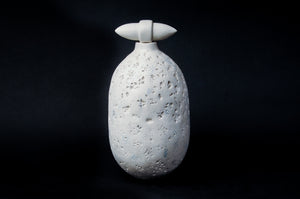 Vessel With Stopper, By Puck Hogenboom - Ceramic Sculptures - Cerrillos Station | Fine Art Gallery, Native American Jewelry & Shop